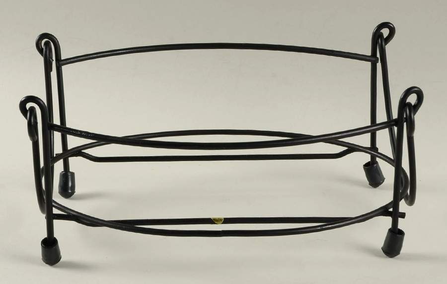 Old World Confetti Metal Stand for 10" Oval Baker by Temp-Tations-1