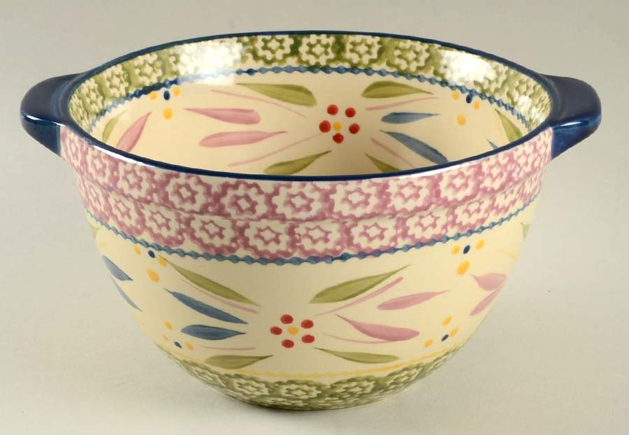 Old World Confetti 7" 1.5 Qt Round Bowl by Temp-Tations-1