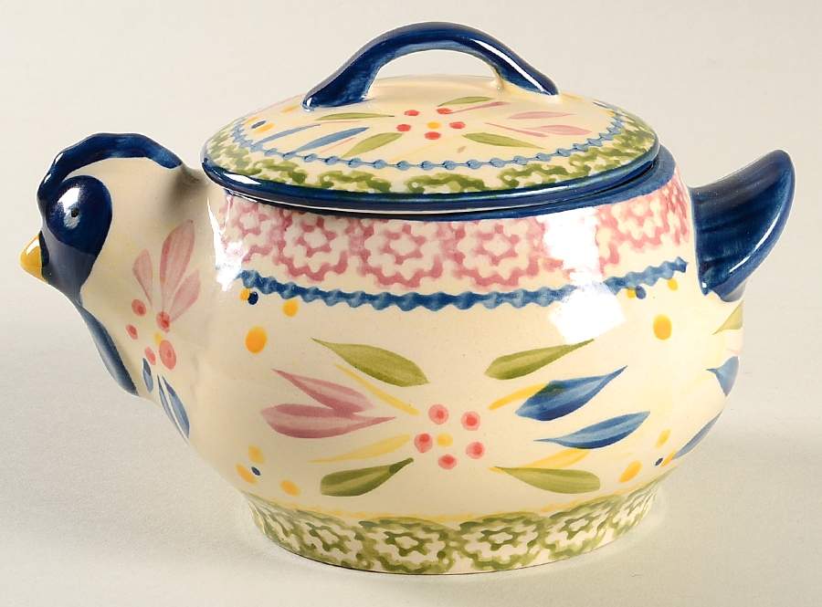 Old World Confetti Individual Casserole & Lid by Temp-Tations-1