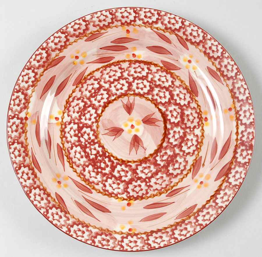 Old World Cranberry Salad Plate by Temp-Tations-1