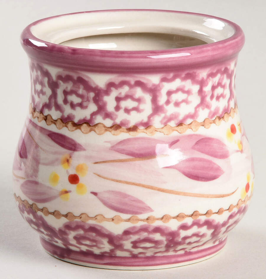 Old World Lilac Sugar Bowl No Lid by Temp-Tations-1