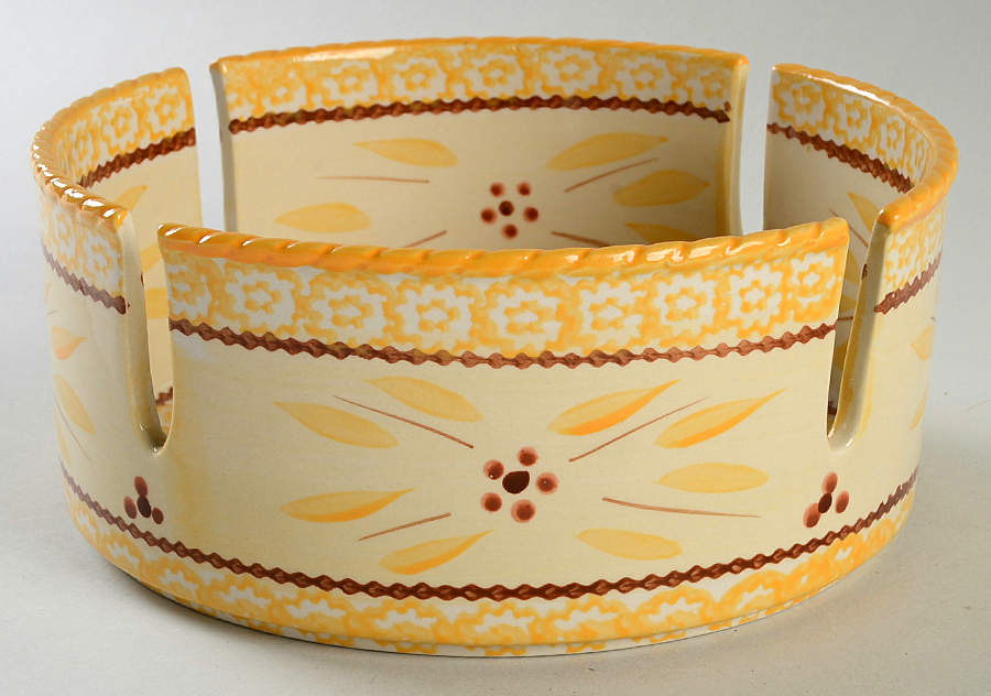 Old World Yellow Warmer Stand  (For Tea Pot) by Temp-Tations-1