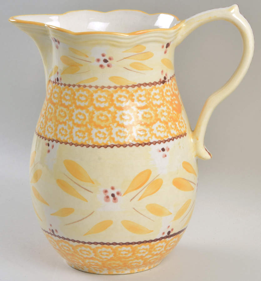 Old World Yellow 48 Oz Pitcher by Temp-Tations-1