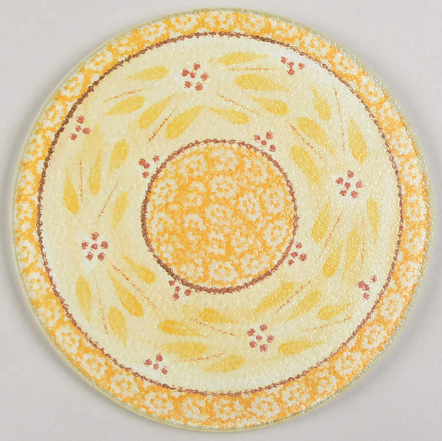 Old World Yellow Trivet by Temp-Tations-1