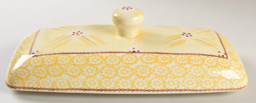 Old World Yellow Lid for Bread Box by Temp-Tations-1