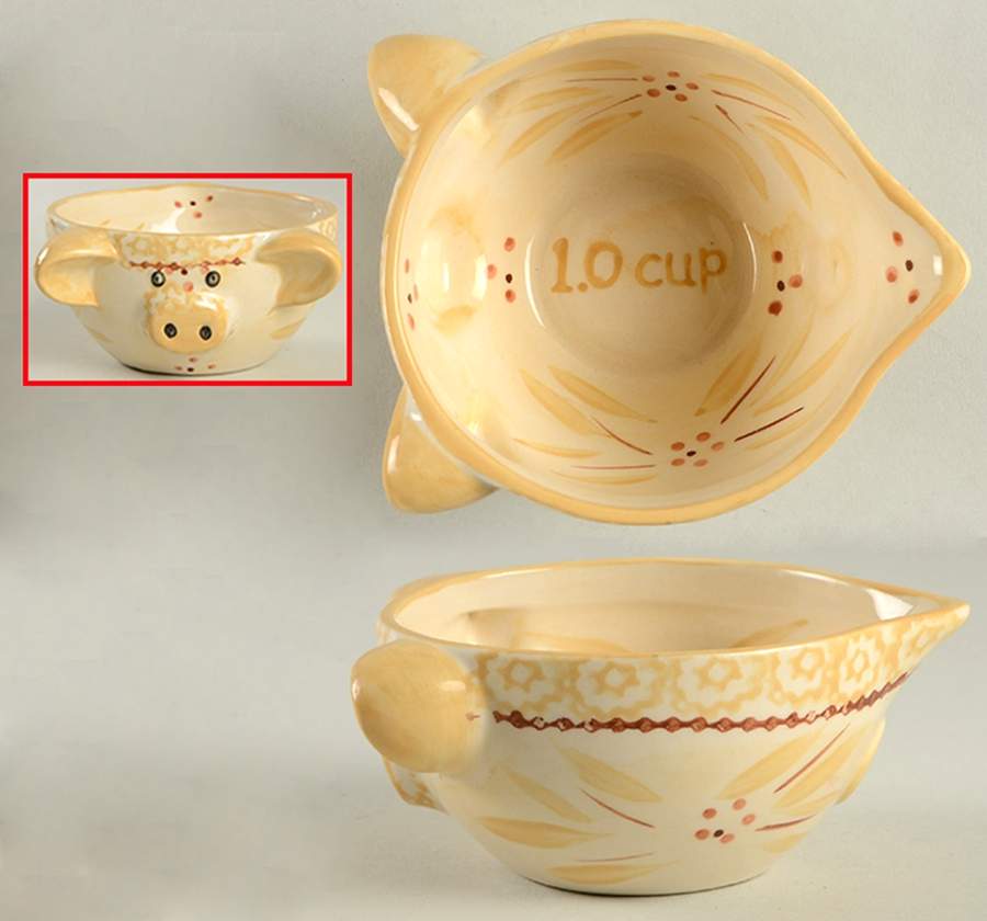 Old World Yellow 1 Cup Measuring Cup by Temp-Tations-1