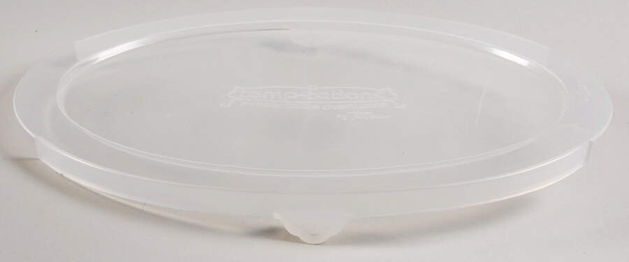 Polka Dot Spice Plastic Lid for 1.5 Quart Oval Casserole by Temp-Tations-1