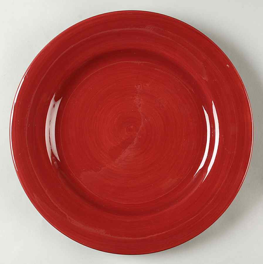 Avellino Cherry Red Dinner Plate by Tabletops Unlimited-1