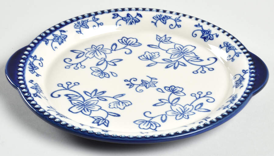 Floral Lace-Blue Lid-It for Tureen by Temp-Tations-1