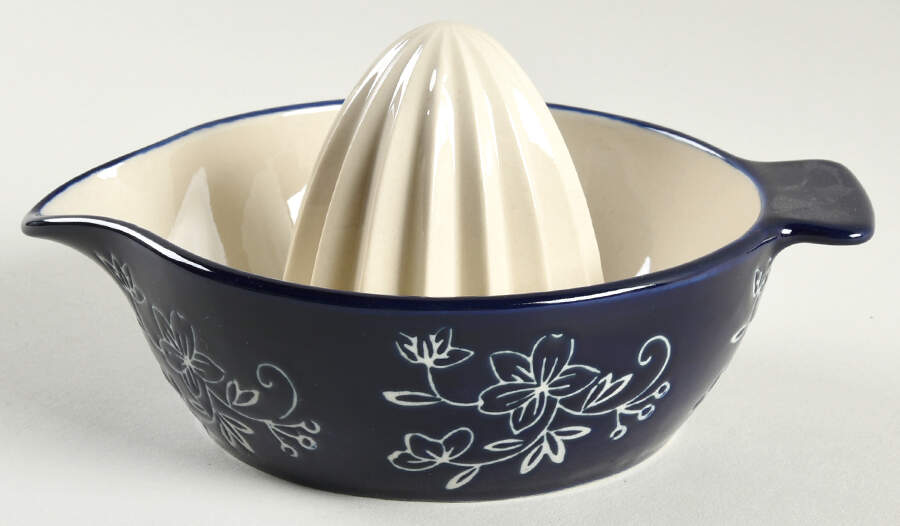 Floral Lace-Blue Juicer by Temp-Tations-1