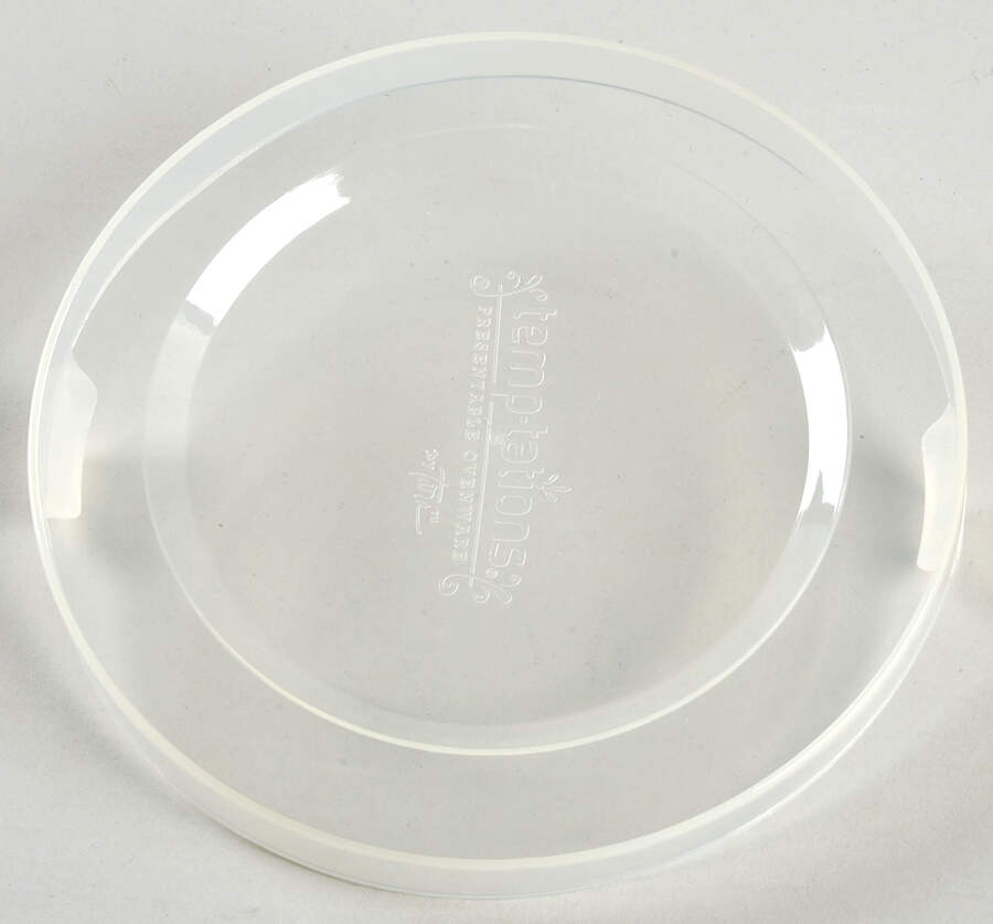 Floral Lace-Blue Plastic Lid for 12 Oz Ramekin for Baker & Ramekins Set (Chip & Dip) by Temp-Tations-1