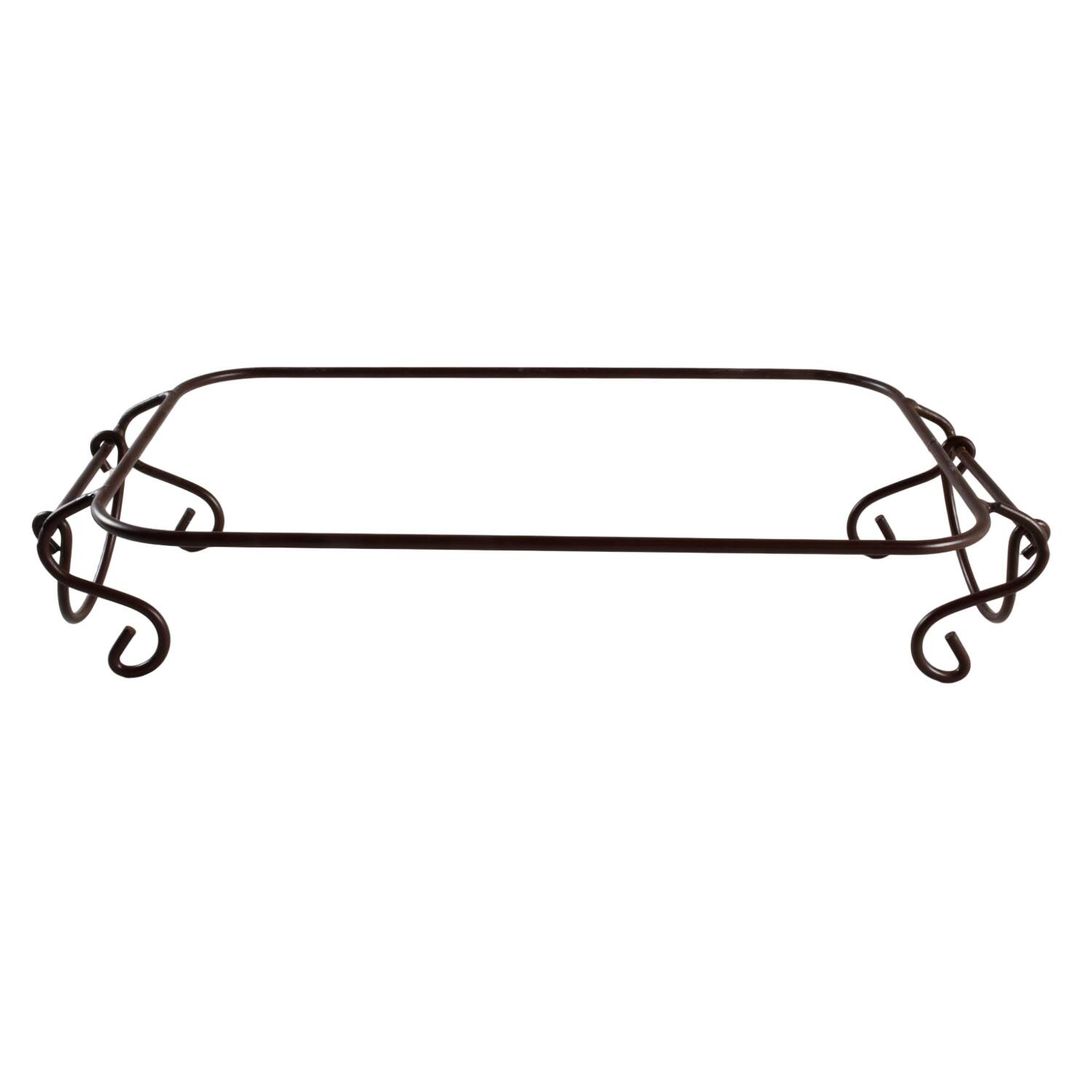 Floral Lace Cranberry Metal Stand for Muffin Pan (Holds 6 Muffins) by Temp-Tations-1