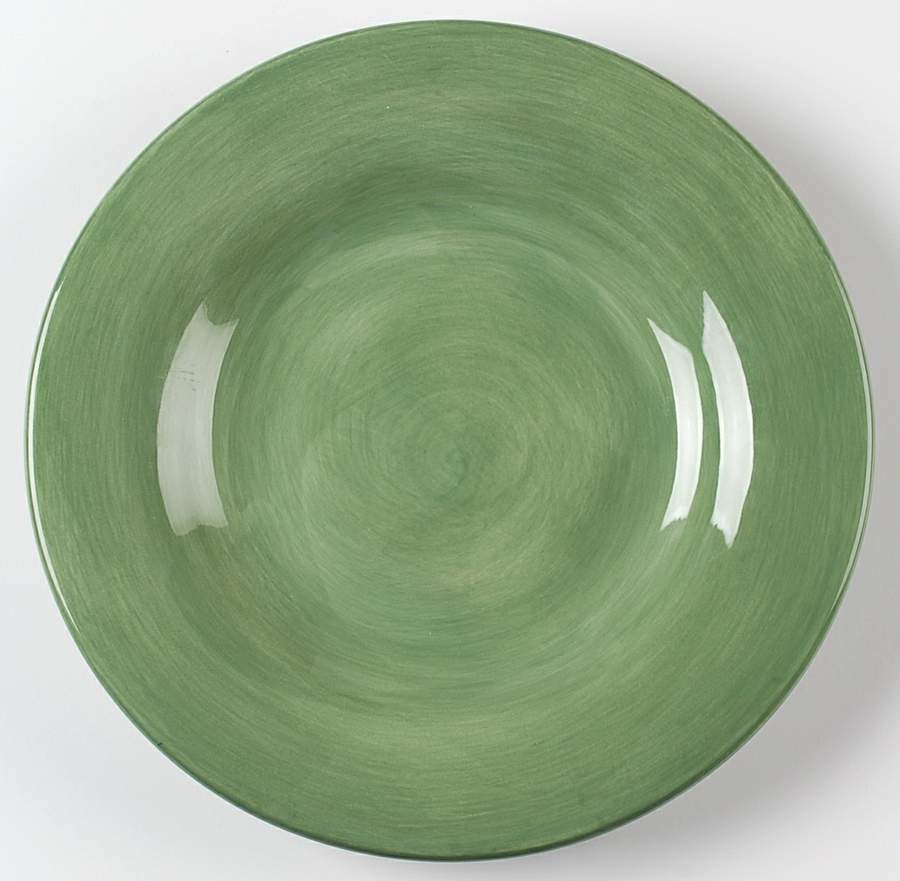 Espana Sage Dark Green (Round) Dinner Plate by Tabletops Unlimited-1