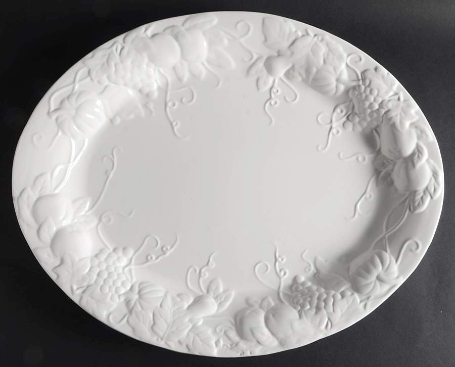 Harvest 21" Oval Serving Platter by Tabletops Unlimited-1