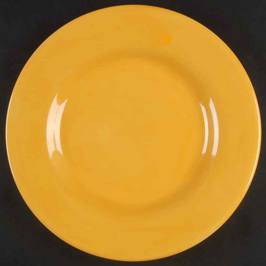 Tango Yellow Dinner Plate by Tabletops Unlimited-1