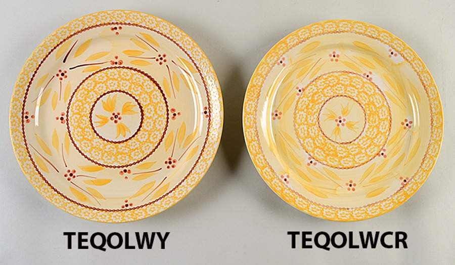 Old World Cream Dinner Plate by Temp-Tations-1