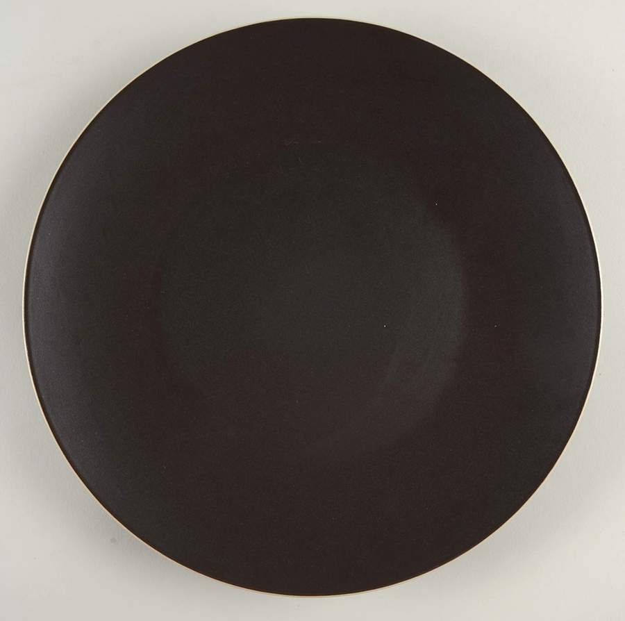 Dakota Black Dinner Plate by Thomson-1
