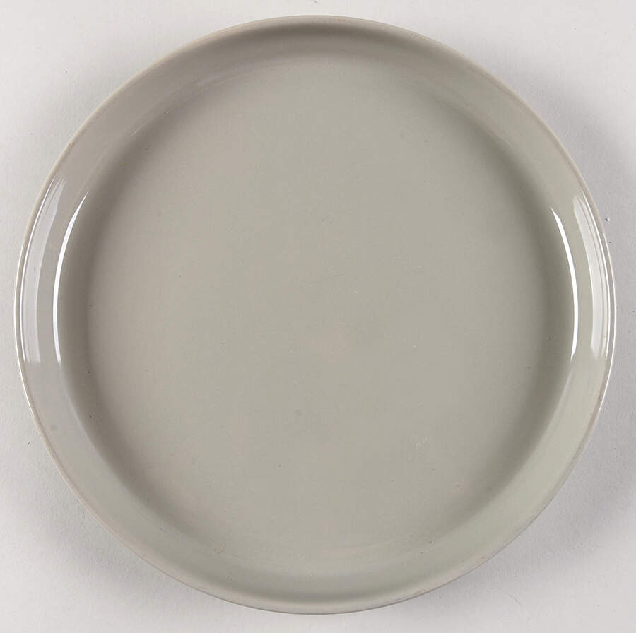 Stax Gray Dinner Plate by Tabletops Unlimited-1