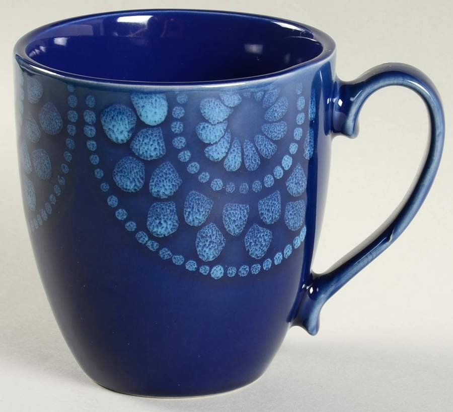 Morocco Blue Mug by Tabletops Unlimited-1
