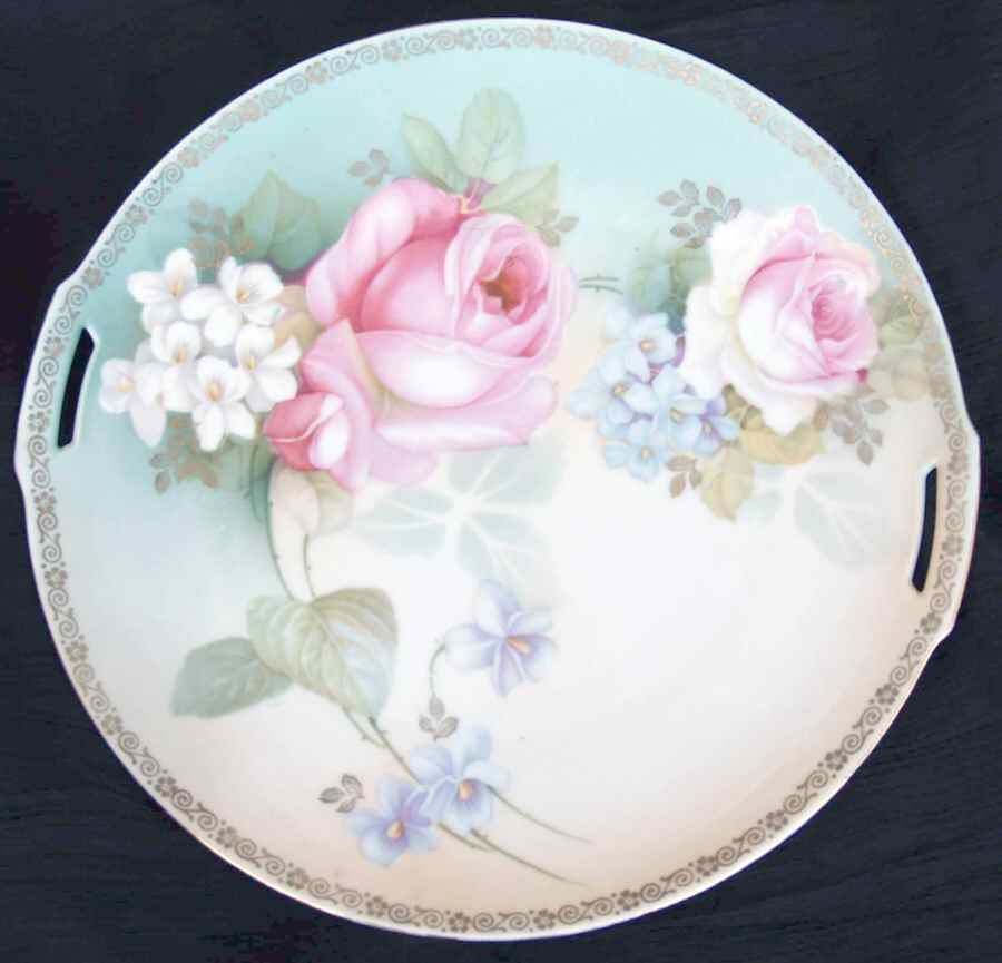 TIL36 Handled Cake Plate by R S Tillowitz-1