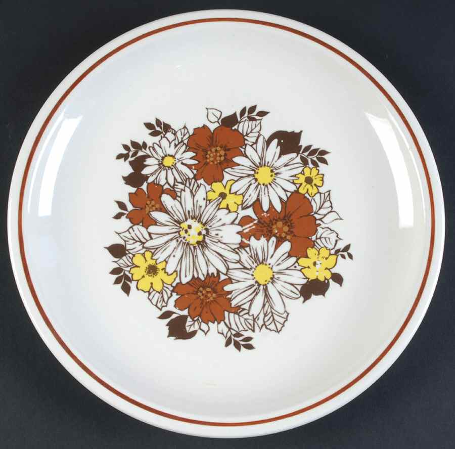 Autumn Bouquet Dinner Plate by Taylorton Potteries-1