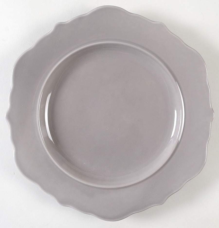 Wellsbridge Charcoal Dinner Plate by Threshold-1