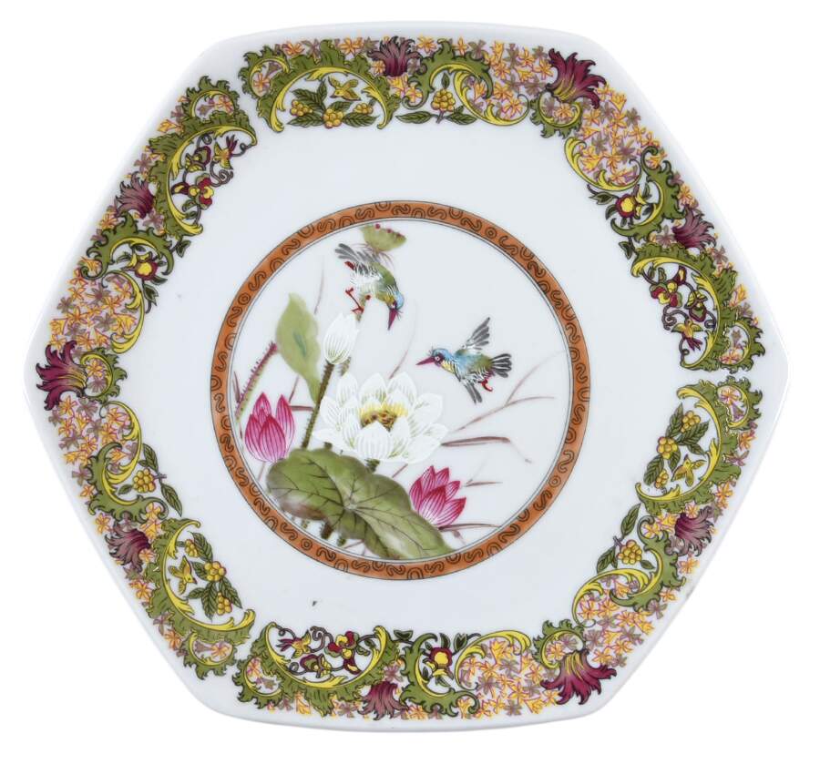 Ming Lotus Salad Plate by Toyo-1