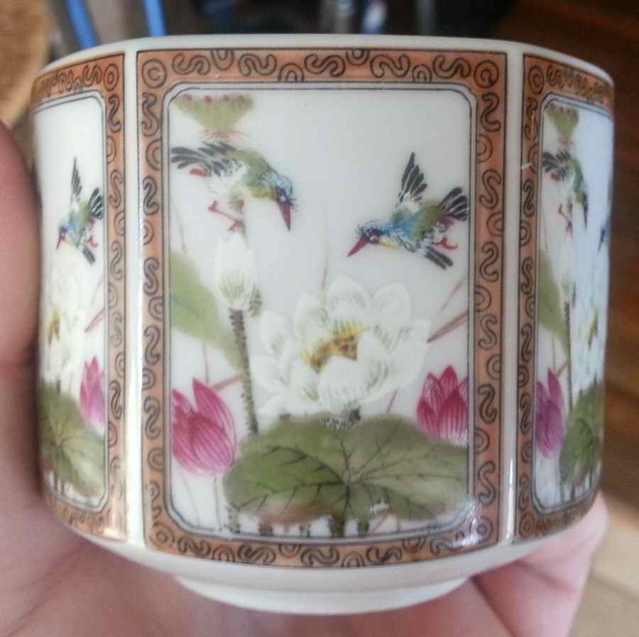 Ming Lotus Teapot No Lid by Toyo-1