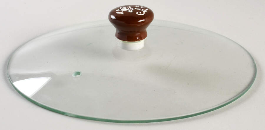 Floral Lace Spice Glass Lid for Round Stacking Baker by Temp-Tations-1