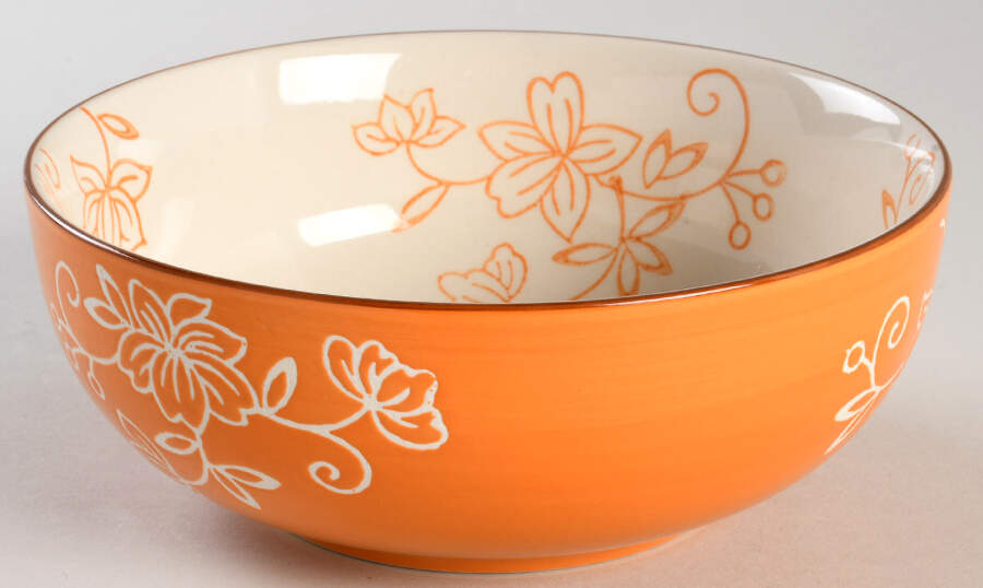 Floral Lace Spice Soup/Cereal Bowl by Temp-Tations-1