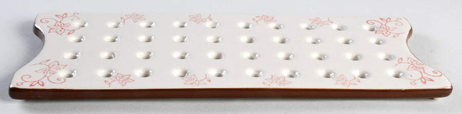 Floral Lace Red Drip Tray for Multifunctional Baker by Temp-Tations-1