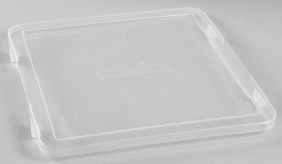 Old World Red Plastic Lid for 13" Square Baker by Temp-Tations-1