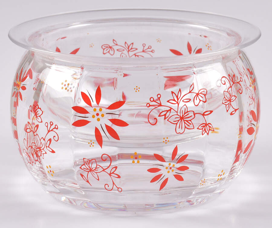 Classic Red Acrylic Dip Bowl for Dip & Icer Set by Temp-Tations-1