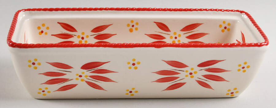 Old World Red 28 Oz Rectangular Baker for PBS5PC by Temp-Tations-1