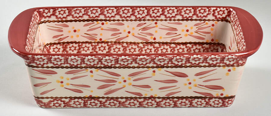 Old World Red Loaf Pan by Temp-Tations-1
