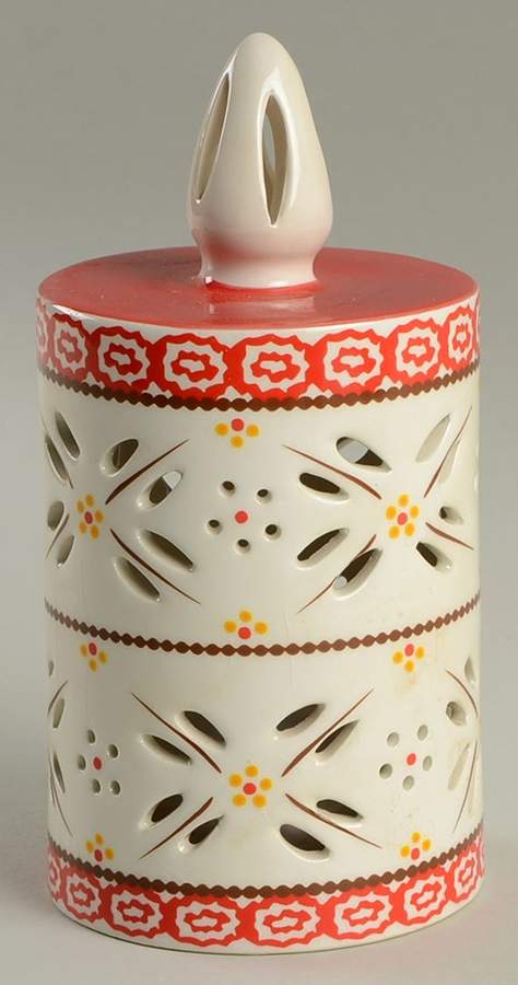 Old World Red Medium Luminary Candle (Battery Operated) by Temp-Tations-1