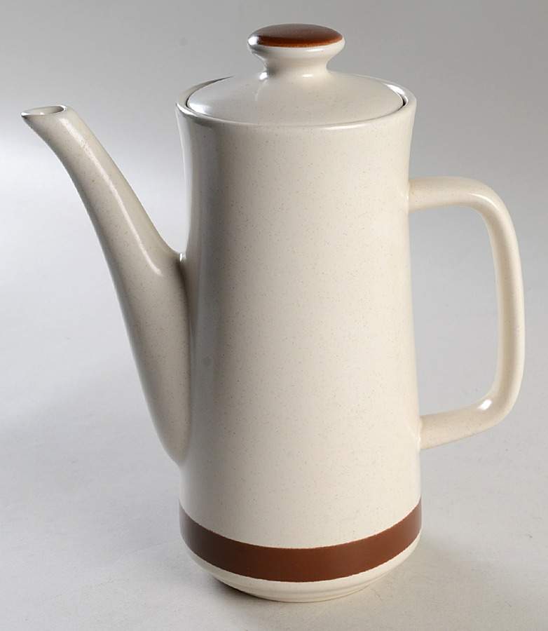 Country Living Coffee Pot & Lid by Townestone-1