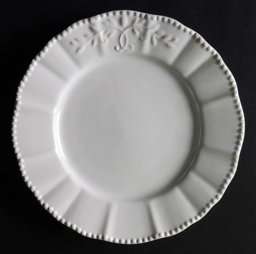 Le Provence White Salad Plate by Tabletops Unlimited-1