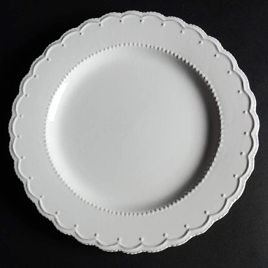 Le Provence White Dinner Plate by Tabletops Unlimited-1