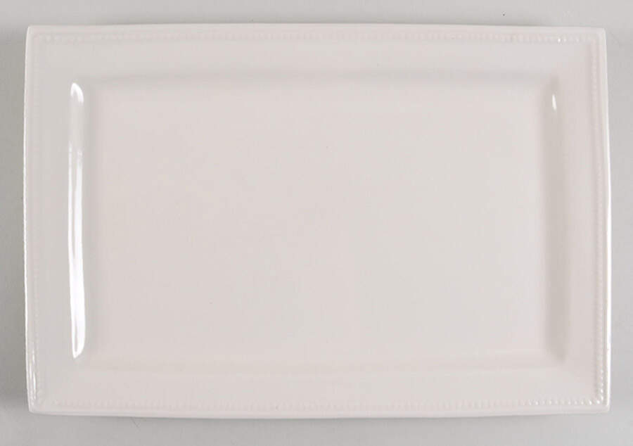 Camden Cream 14" Rectangular Serving Platter by Threshold-1