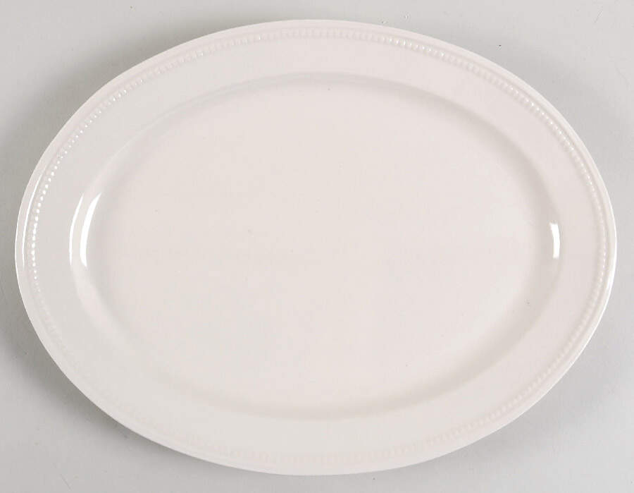 Camden Cream 13" Oval Serving Platter by Threshold-1