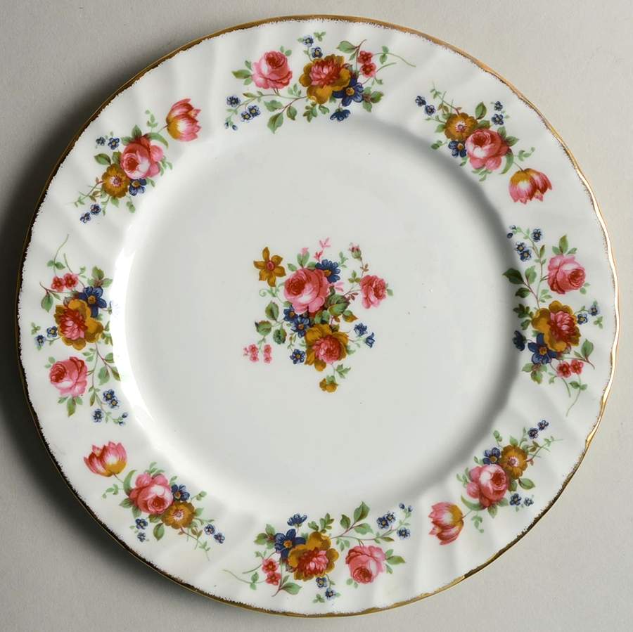 Old Chelsea Rose Salad Plate by Towle-1