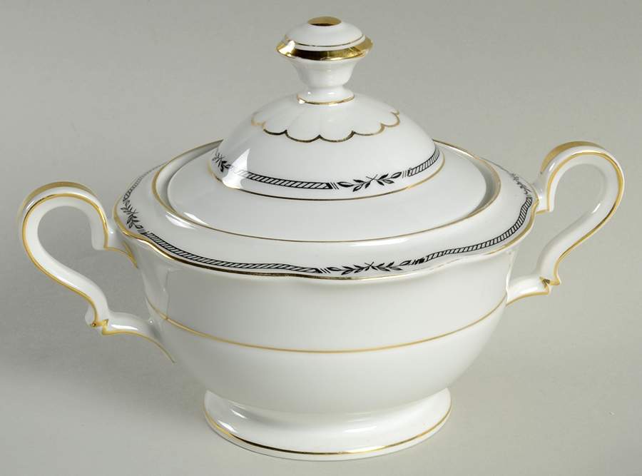 TIR675 Sugar Bowl & Lid by Tirschenreuth-1