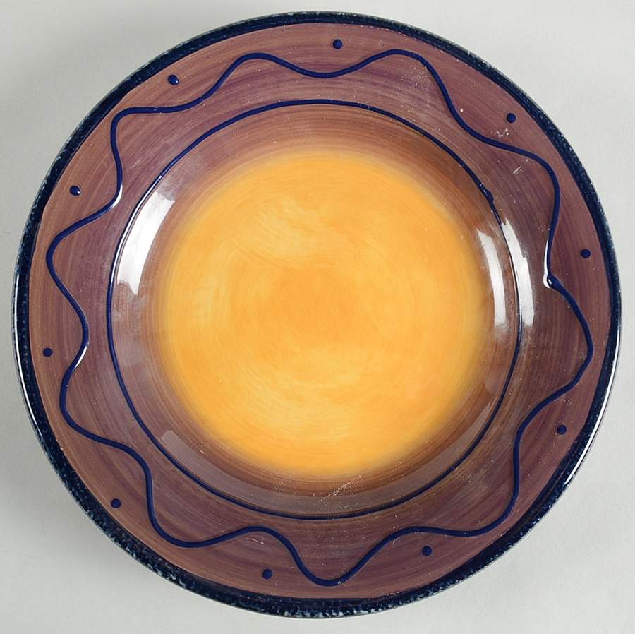 Corsica Purple (Eggplant) Salad Plate by Tabletops Unlimited-1