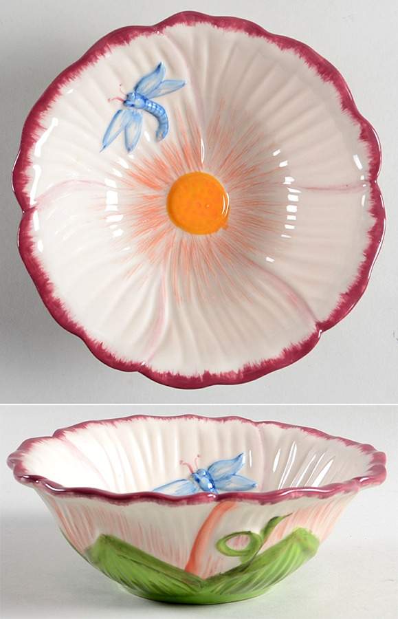 Dragonfly Soup/Cereal Bowl by Temp-Tations-1