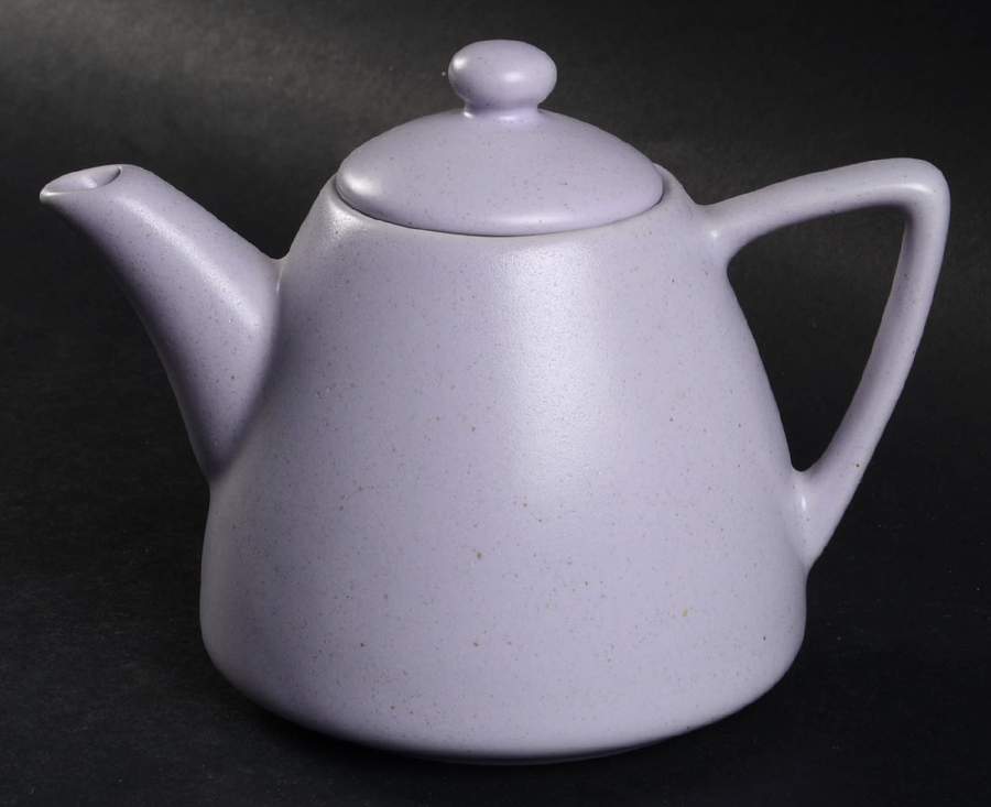 Pale Lilac Individual Teapot & Lid by Tempo-1