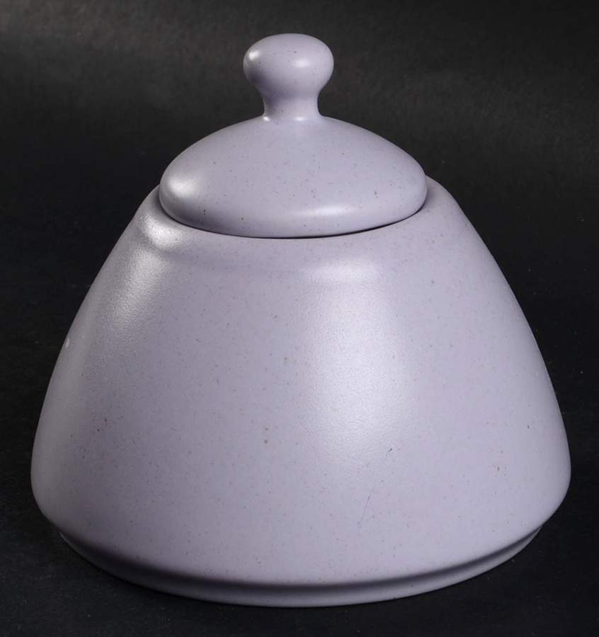Pale Lilac Sugar Bowl & Lid by Tempo-1