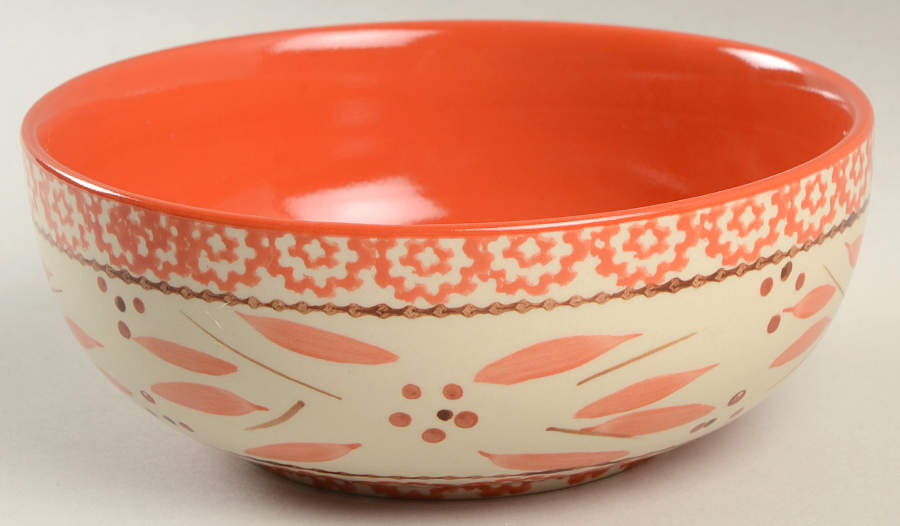 Old World Orange Spice Soup/Cereal Bowl by Temp-Tations-1