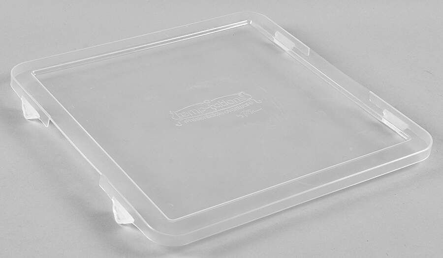 Old World Orange Spice Plastic Lid for 13" Square Baker by Temp-Tations-1