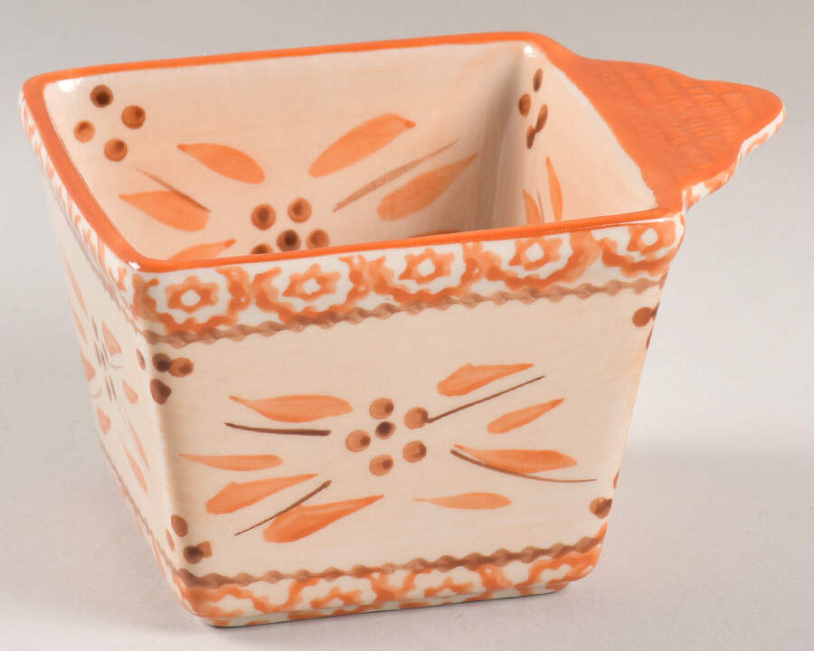 Old World Orange Spice Individual Square Baker by Temp-Tations-1